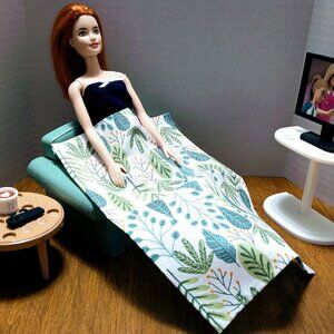 OOAK Barbie Size Relaxation Set with Doll & Accessories